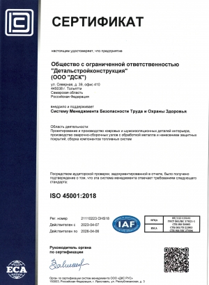 ISO 45001 RUS